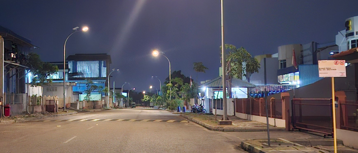 Penerangan Jalan Umum (PJU) Industri Tunas 1